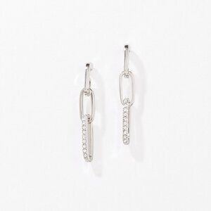 Join Together earrings ~ Touchstone Crystal by Swarovski‎